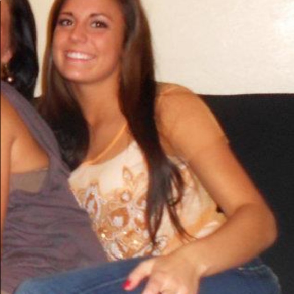 Urban Outfitters Beaded Mesh Top - Picture 2 of 3